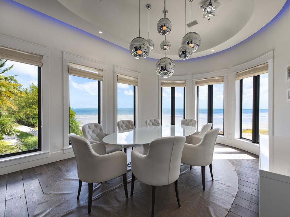 Tahiti Beach Island, Miami, Coral Gables, private beach, exclusive, dining room