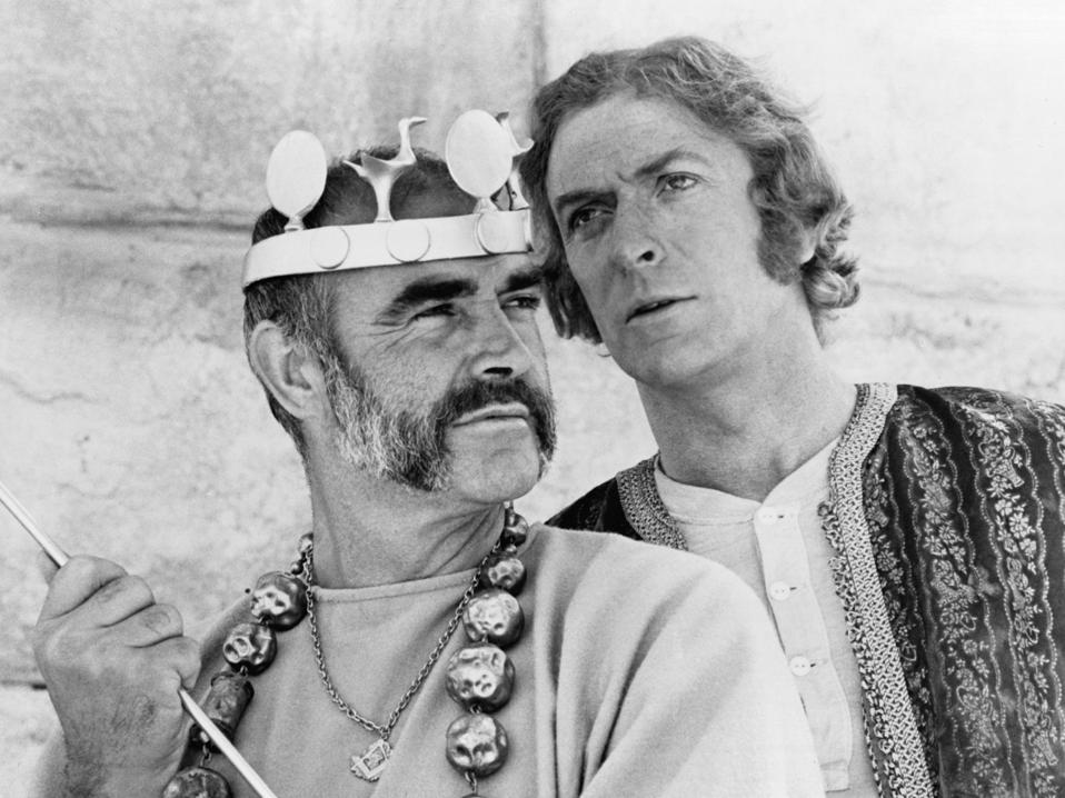 Sean Connery And Michael Caine In 'The Man Who Would Be King'