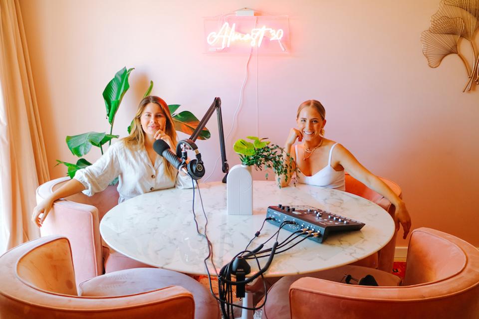 Krista Williams and Lindsey Simcik of Almost 30.