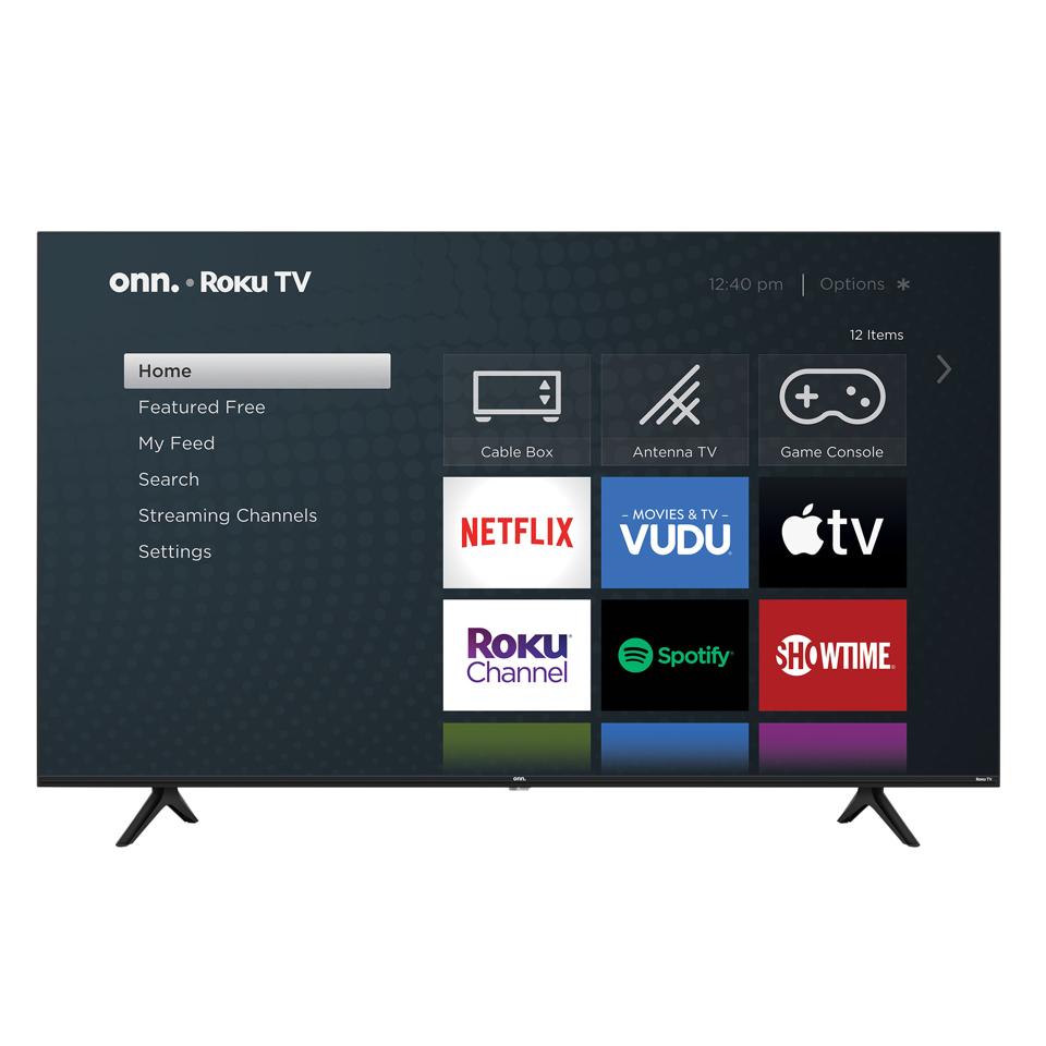 onn. 65″ Class 4K (2160p) UHD LED Roku Smart TV HDR
