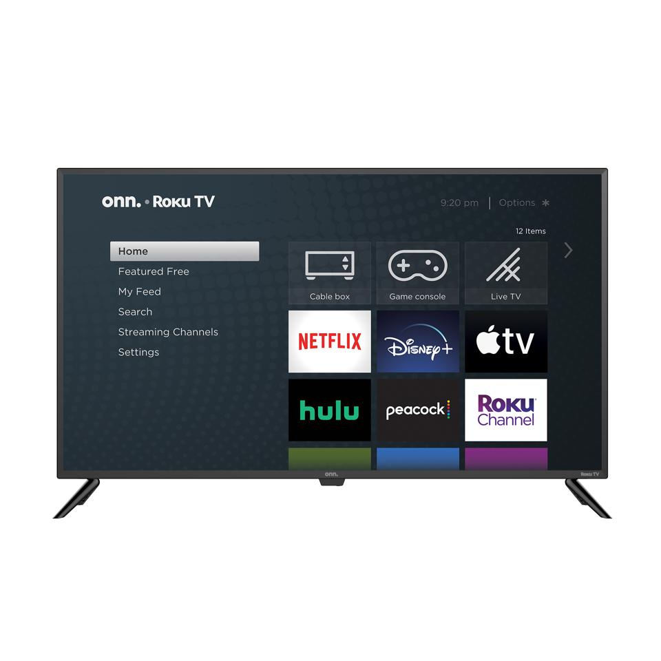 onn. 42” Class FHD (1080P) LED Roku Smart TV