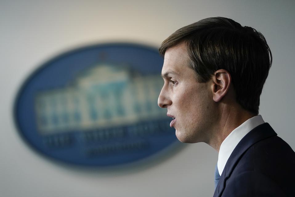 White House Press Secretary Kayleigh McEnany Holds Briefing Along With White House Officials