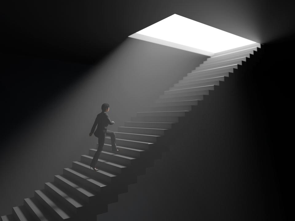 Entrepreneur heading for an exit