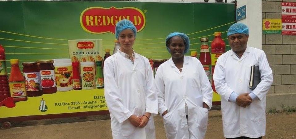 Laura Natalia Fernandez Cedi, food engineer, working in Tanzania