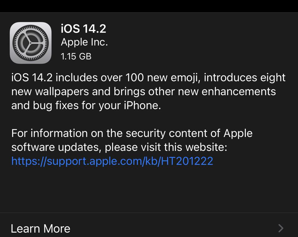 The latest Apple iPhone software has just gone live.