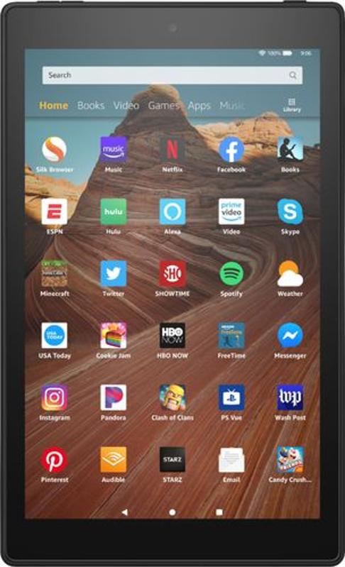 Amazon - Fire HD 10 2019 release - 10.1″ - Tablet - 32GB - Black