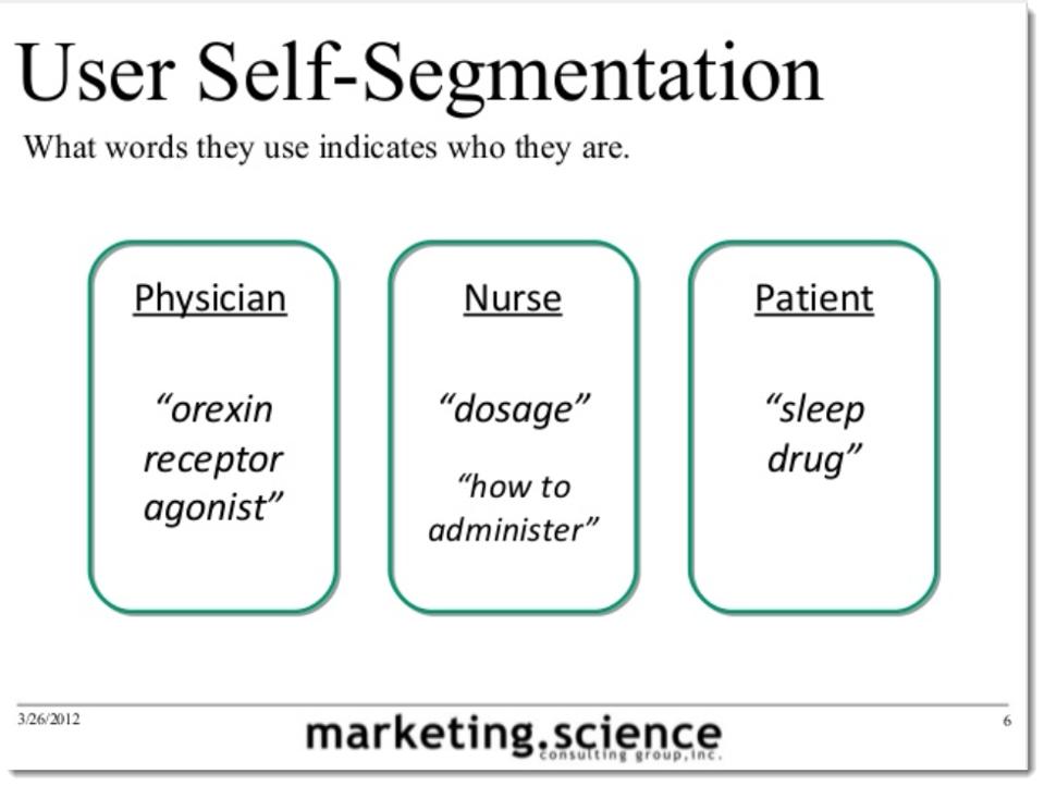 Augustine Fou - search as research audience segmentation