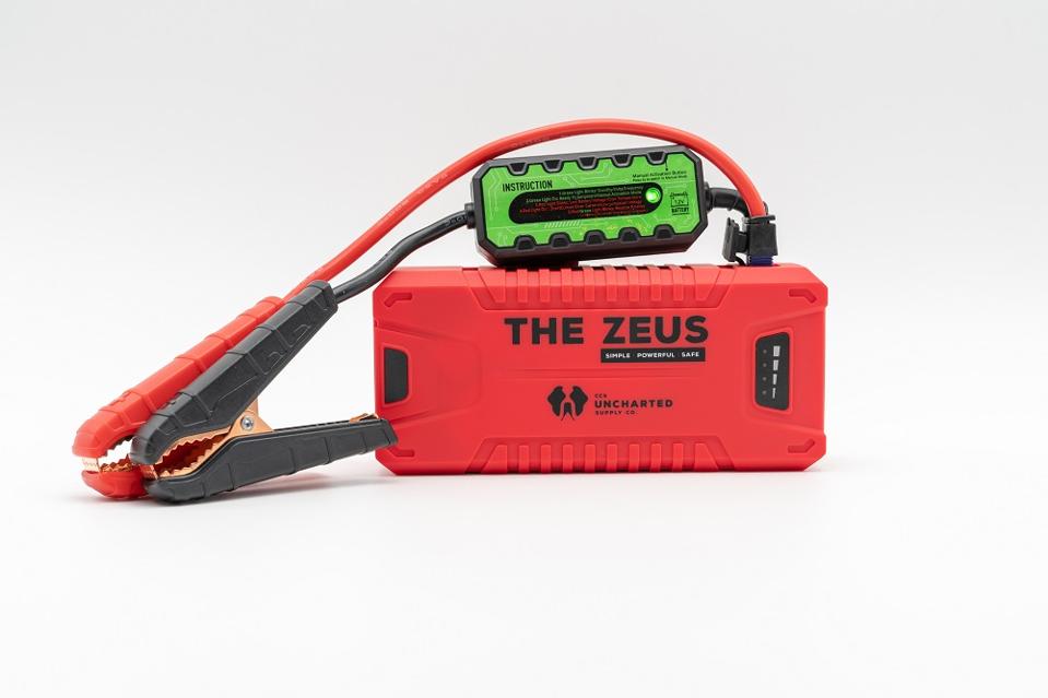 Zeus portable jump starter