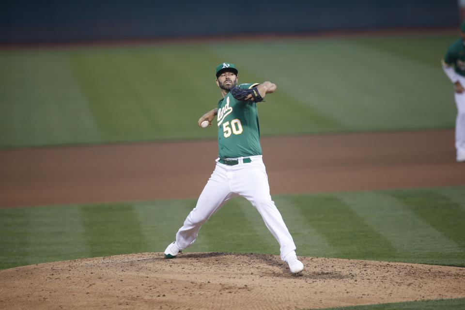 Los Angeles Angels v Oakland Athletics