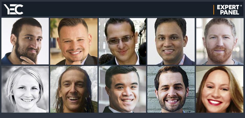 Photos of featured Young Entrepreneur Council members.