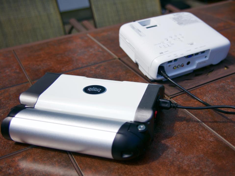 The inverter provides 500 watts of power.