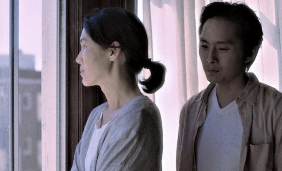 Justin Chon and Jackie Cheung star in 'Coming Home Again.'