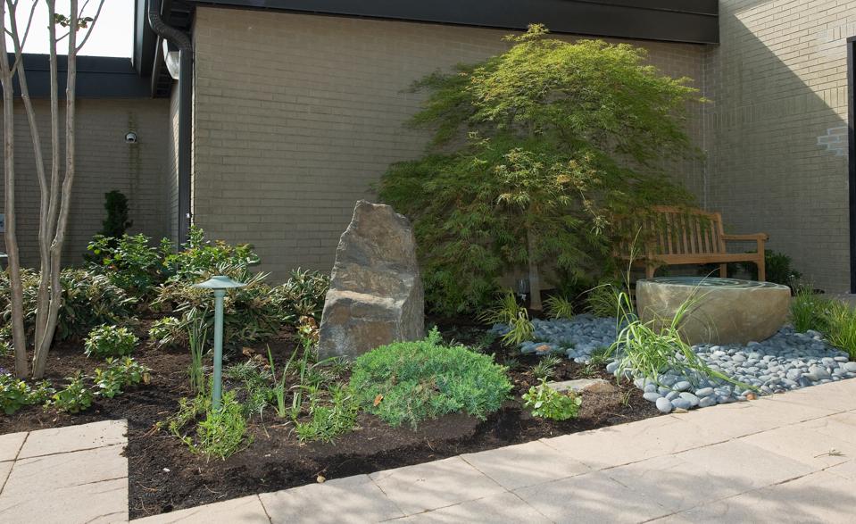 Meditation garden for the Fallen at the Dover Fisher House.