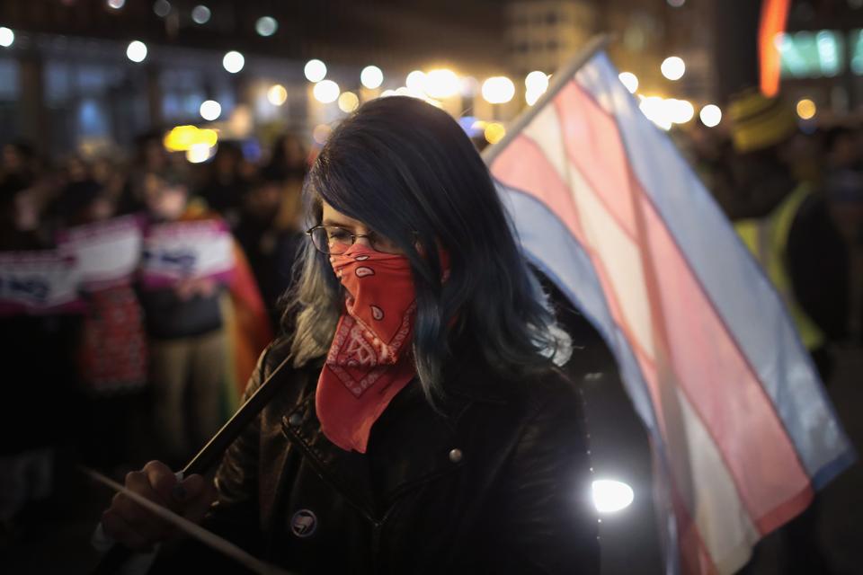 Activists In Chicago Rally For Transgender Protections