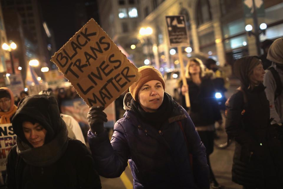 Activists In Chicago Rally For Transgender Protections