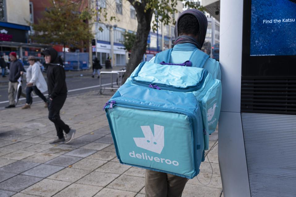 Deliveroo Rider In Birmingham