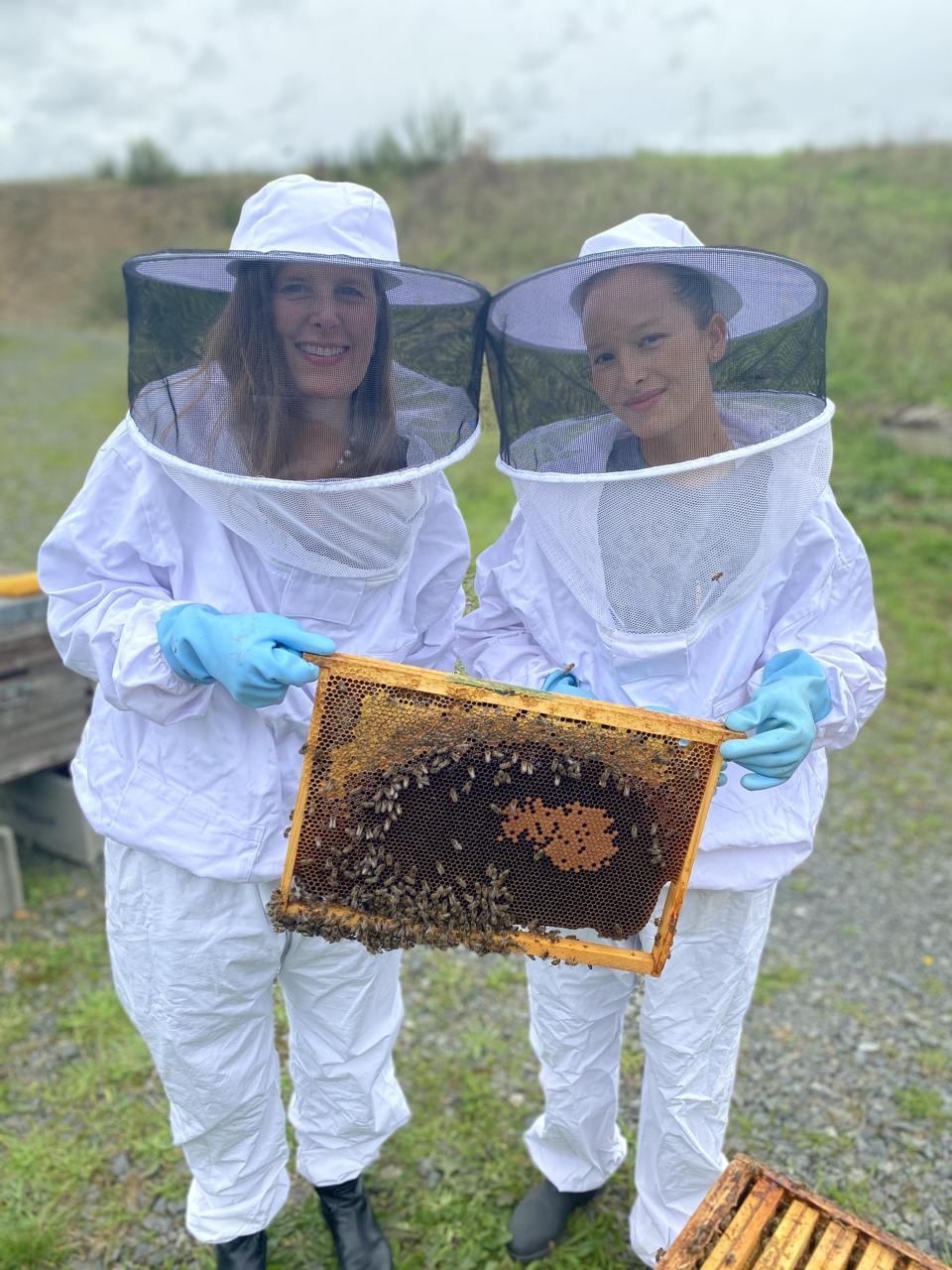 Stacey (left) and Kelsey (right) Bent are a mother-daughter team that, despite having no experience in the field, worked diligently to learn and about and grow a business worthy of French emperors.