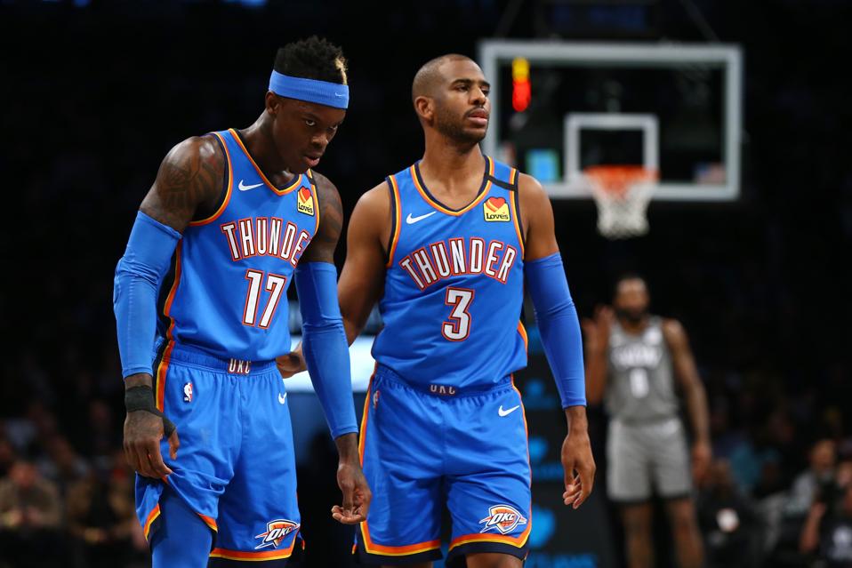 Okc Thunder Rebuild Is Officially Underway With Chris Paul Following Dennis Schroder Out The Door Okc Thunder Rebuild Is Officially Underway With Chris Paul Following Dennis Schroder Out The Door