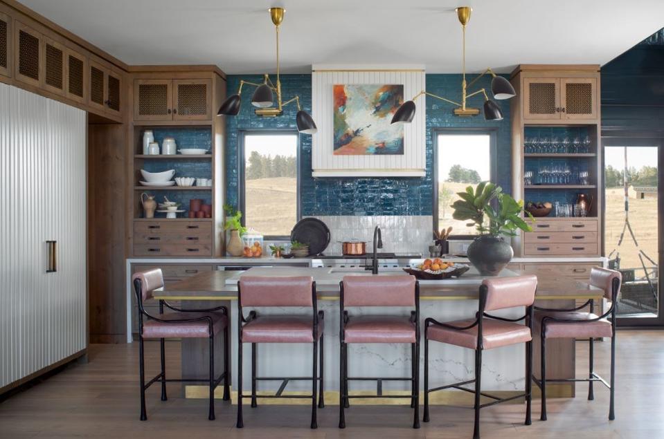 House Beautiful 2020 Concept House kitchen with Signature Kitchen Suite appliances.