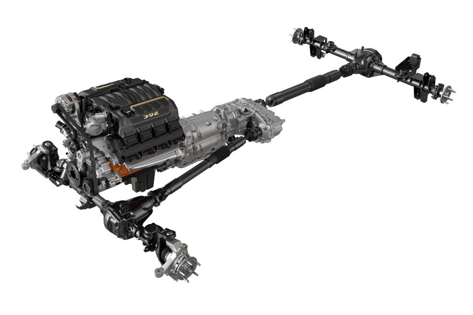 2021 Jeep Wrangler Rubicon 392 powertrain