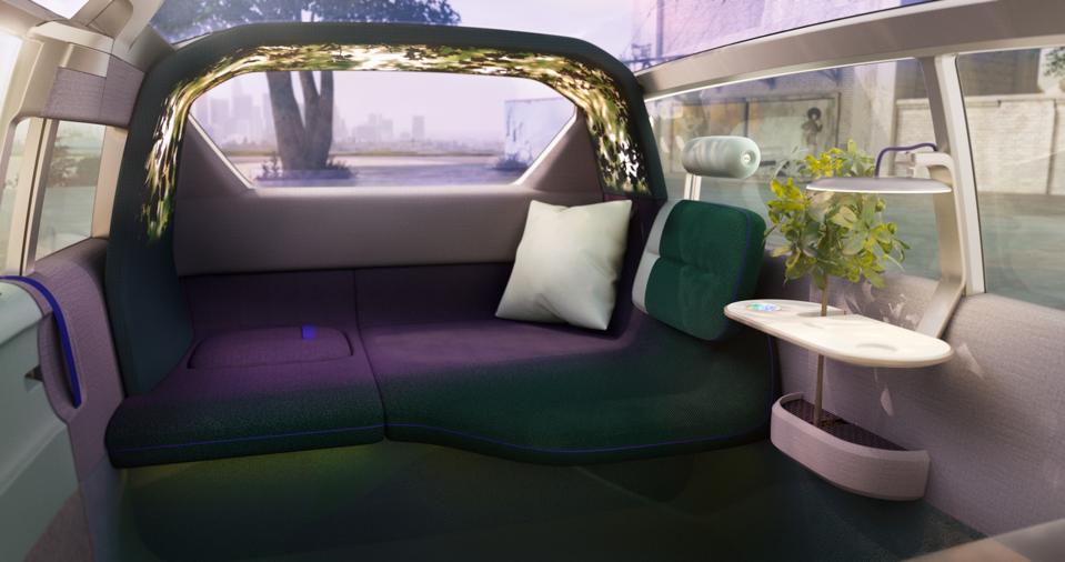The interior is a complete flight of fancy, and fantasy.
