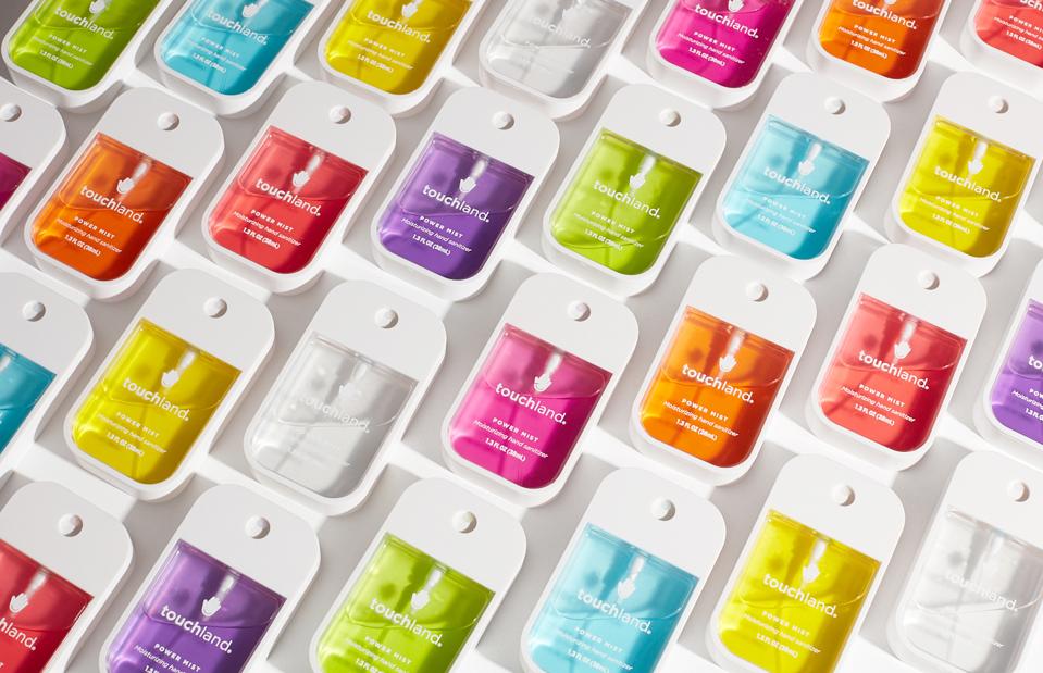 You should keep a Touchland hand sanitizer in every bag, car and suitcase.