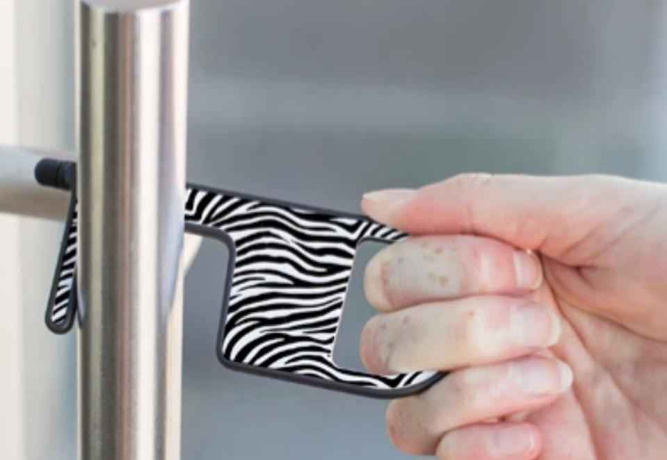 The versatile little Touchie does the dirty work for you so you don't have to touch anything.