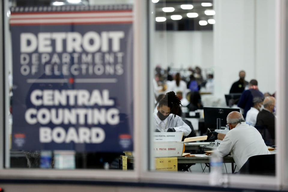 Vote counting in Detroit