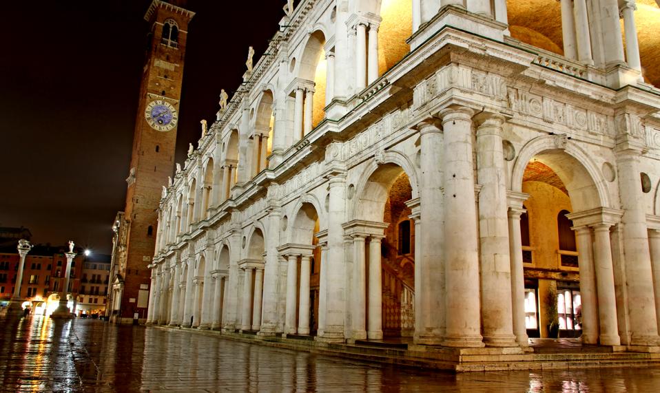 The Basilica Palladiana in Vicenza.