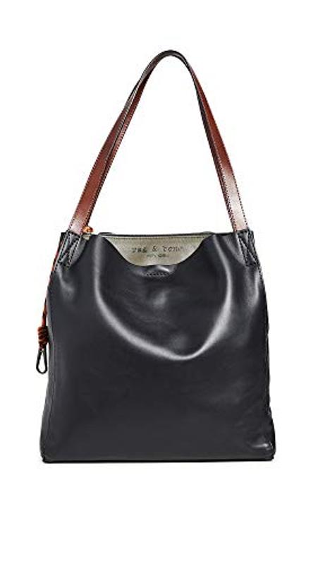 Rag & Bone Women's Passenger Tote, Black/Olive