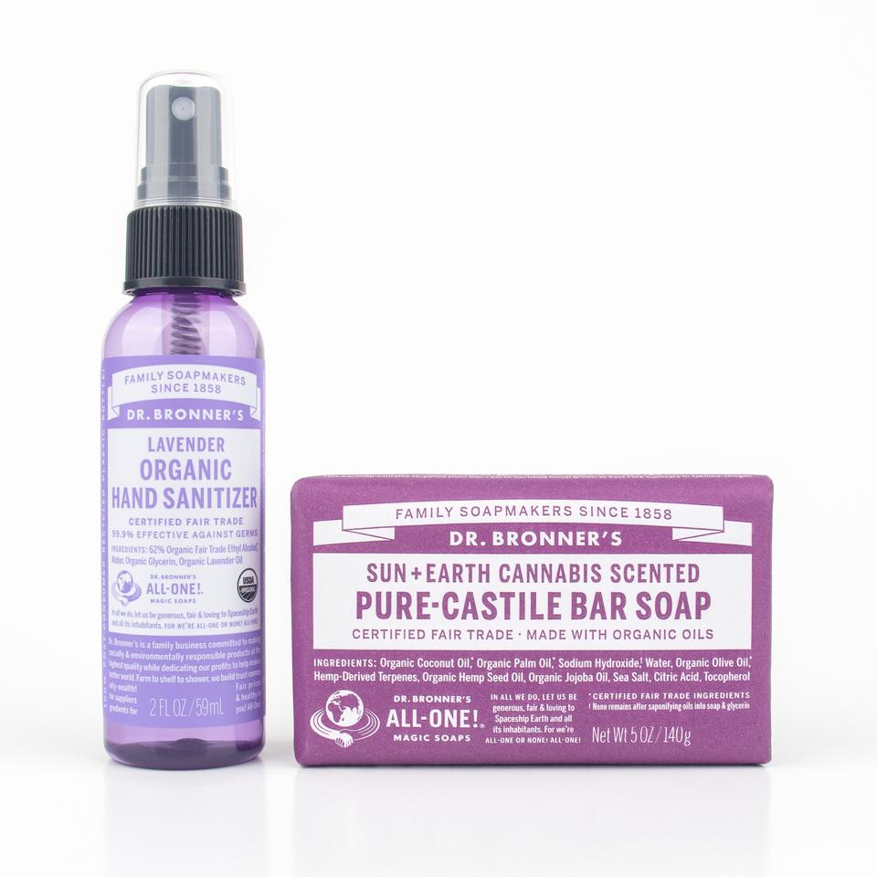 Dr. Bronner's, organic cannabis, crowdfunding campaigns, Sun+Earth Certified, hemp soap