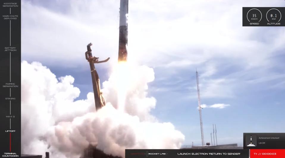 Rocket Lab launch