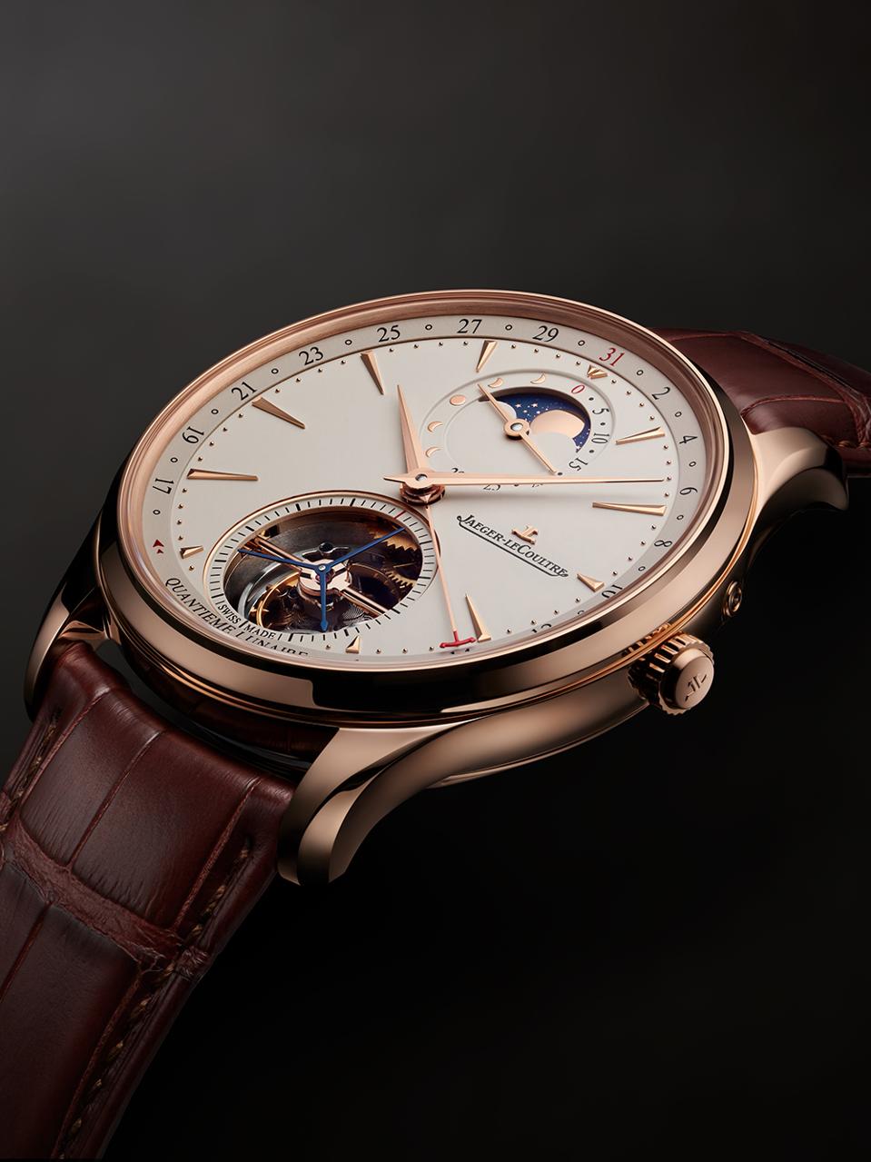 The Jaeger-LeCoultre Master Ultra Thin Tourbillon Moon.