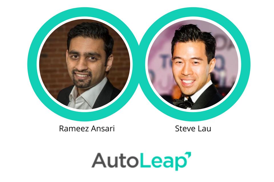 AutoLeap Co-CEOs, Rameez Ansar and Steve Lau