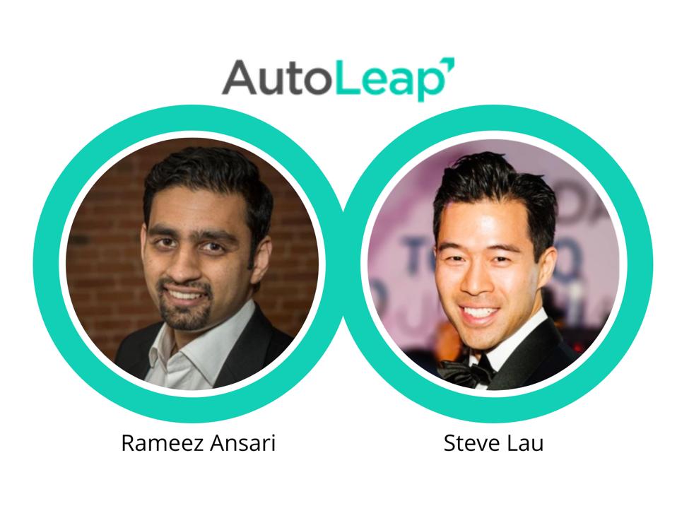 Co-CEOs Autoleap: Rameez Ansari, Steve Lau
