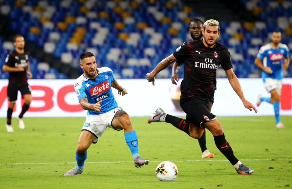 SSC Napoli v AC Milan - Serie A