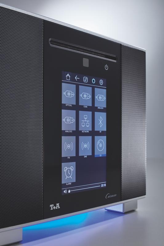 T+A Caruso touchscreen