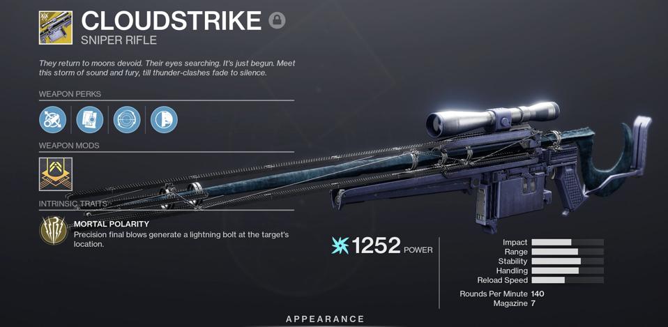 How To Get Destiny 2’s The Lament, Cloudstrike And Eyes Of Tomorrow