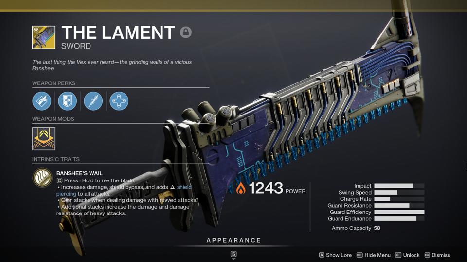 How To Get Destiny 2’s The Lament, Cloudstrike And Eyes Of Tomorrow