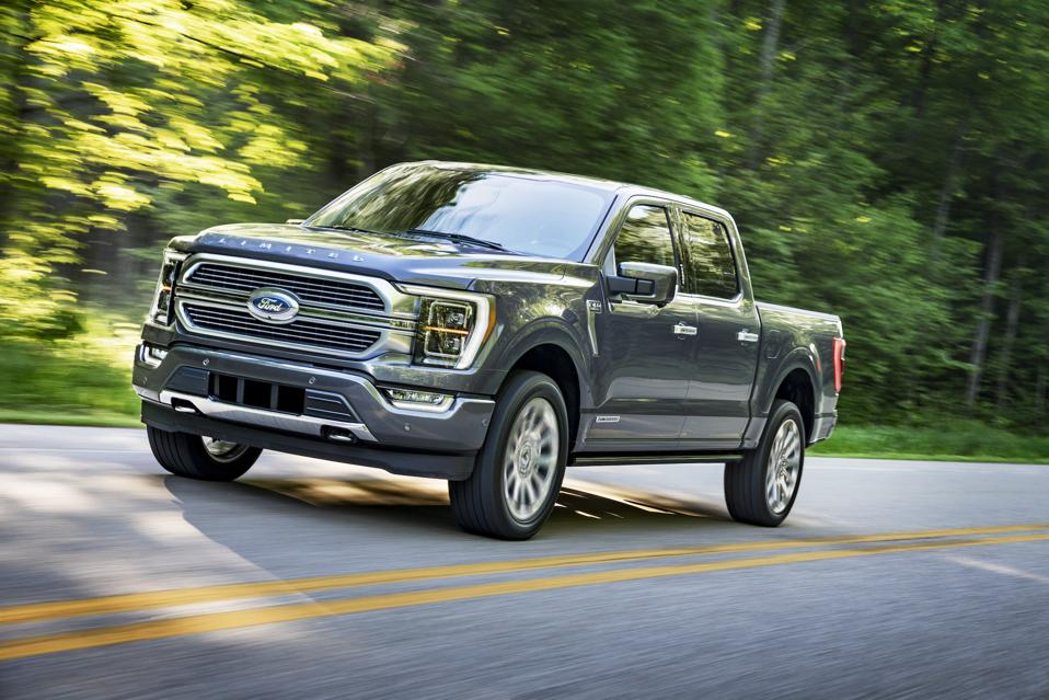 2021 Ford F-150 Driving