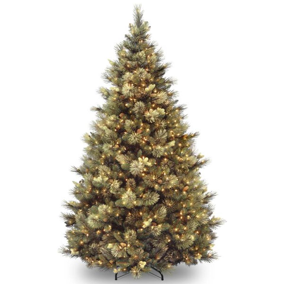 18 Of The Best Artificial Christmas Trees You Can Get Online Right Now Flocked Christmas Tree Pre Lit 9ft