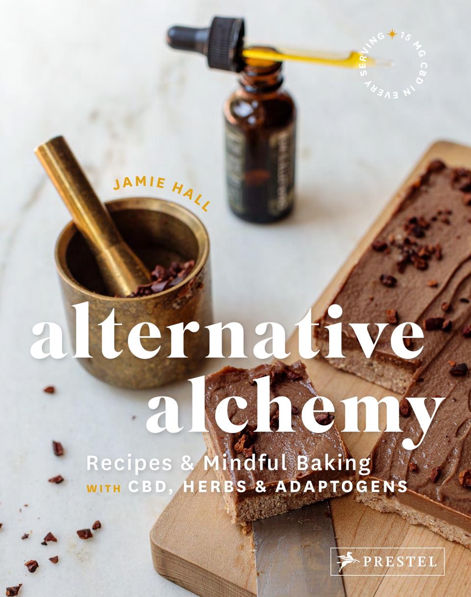 Jamie Hall's book about baking with CBD. 