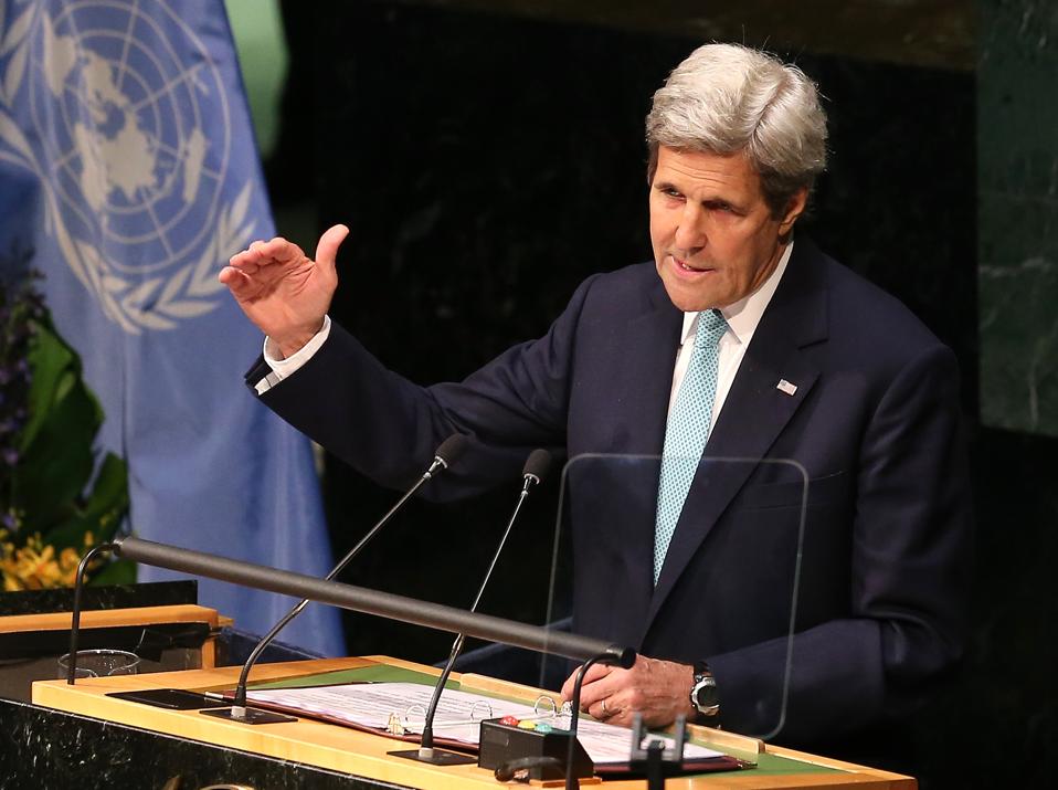 Paris Agreement For Climate Change Signing
