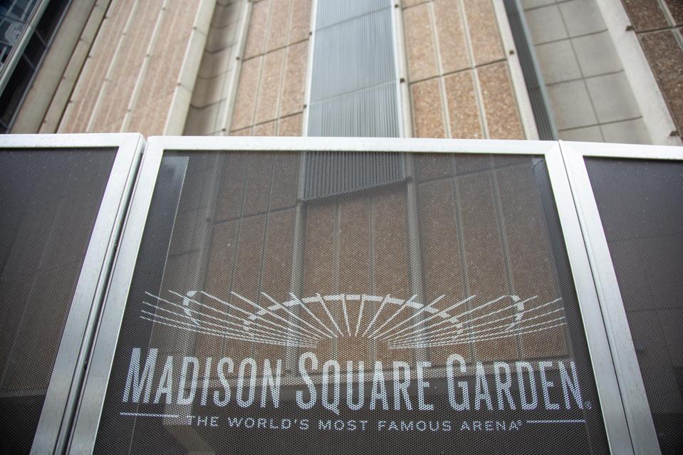 Madison Square Garden In New York City