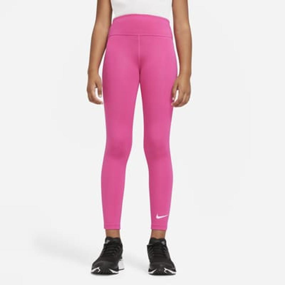 Nike pink girls training tights.