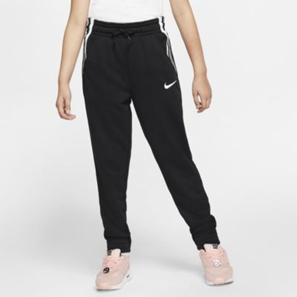 Nike girls black training pants.