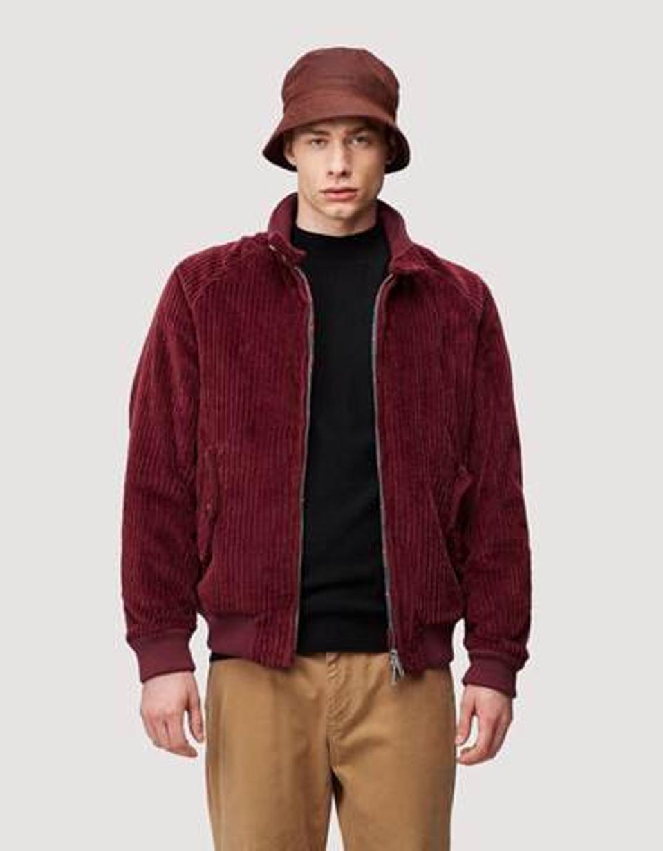 G9 Robert Winter Cord Grape Wine Jacket