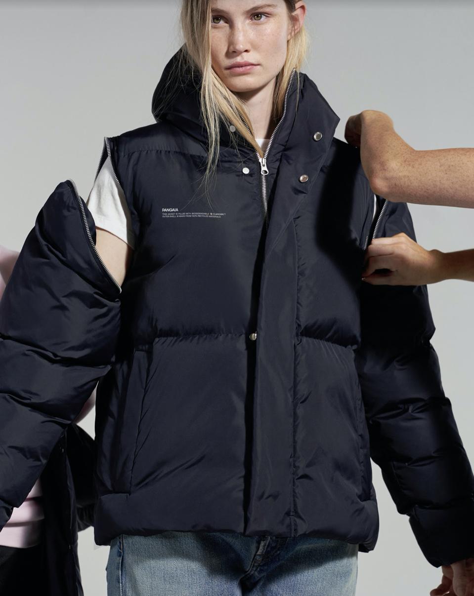 Short puffer jacket created for performance and durability