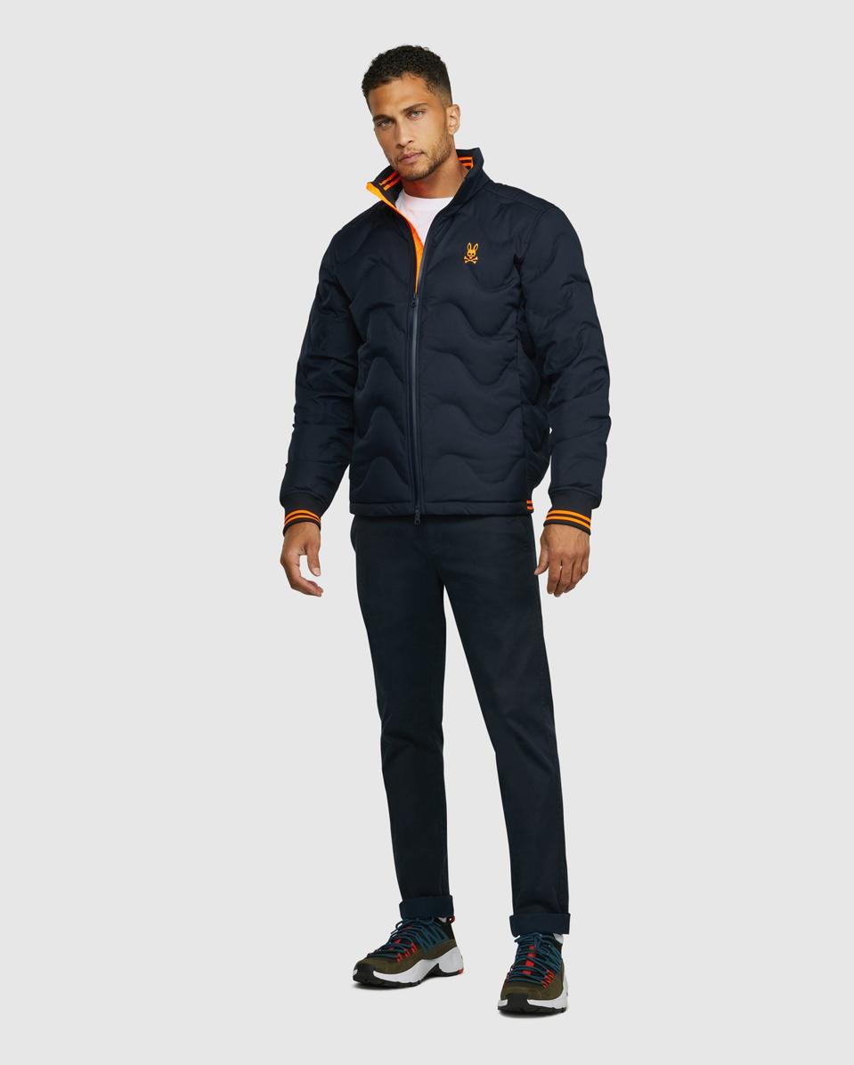 Psycho Bunny Men’s Astley Jacket in navy