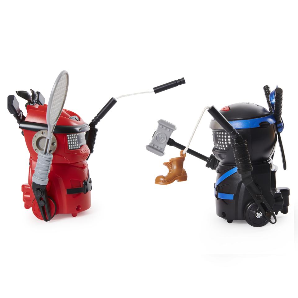 Ninja Bots 2-Pack, Hilarious Battling Robots 
